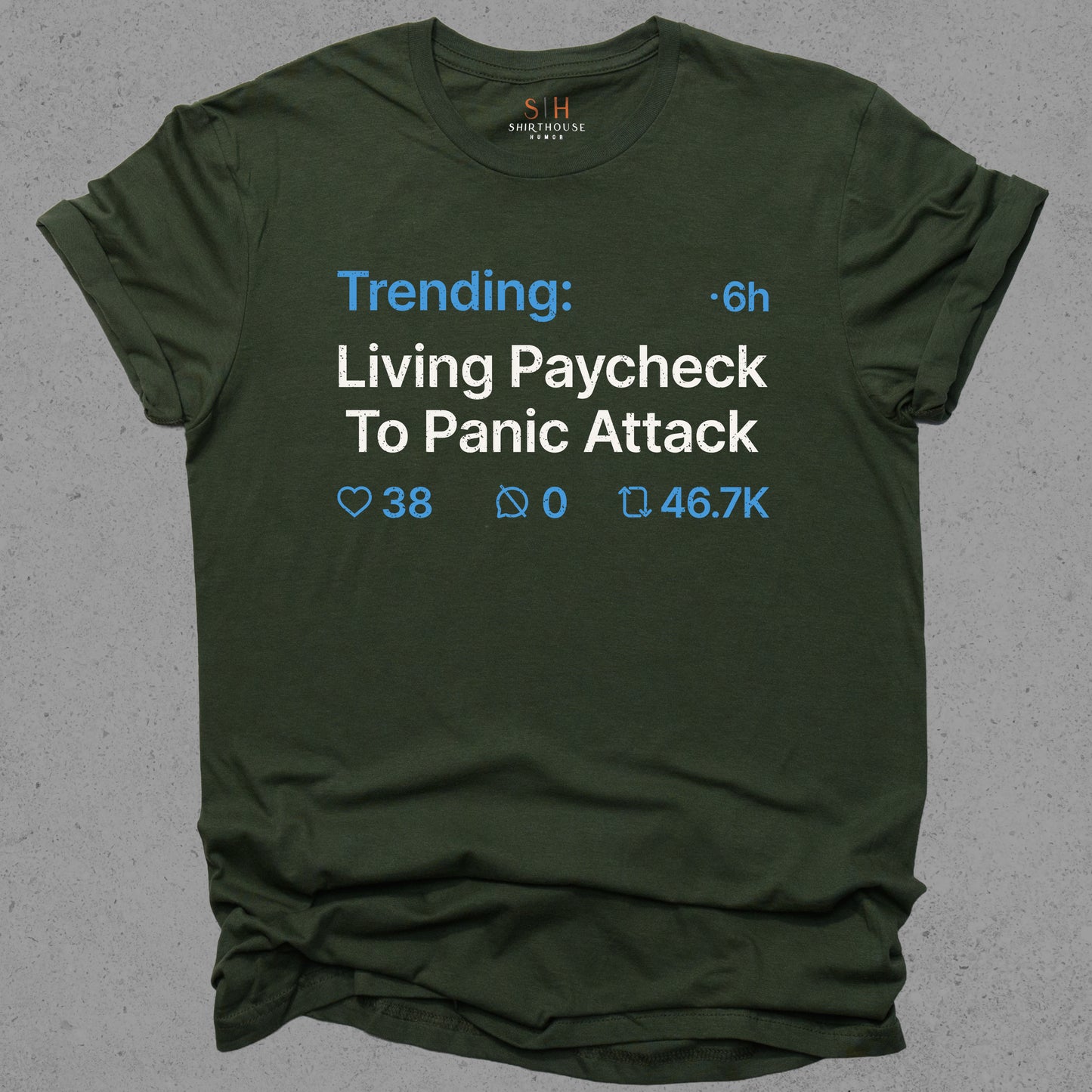 Trending - Living paycheck to panic attack