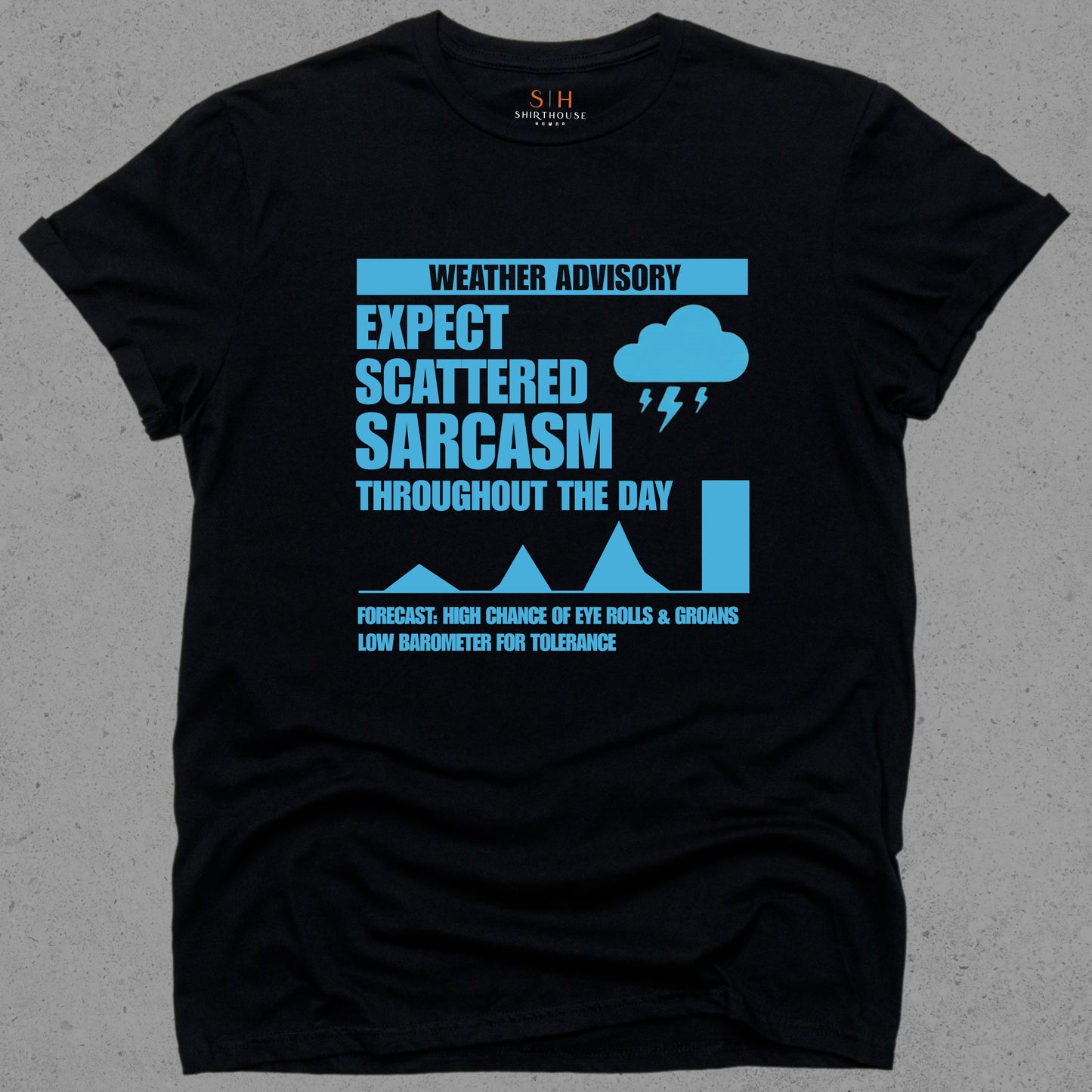 Expect Scattered Sarcasm