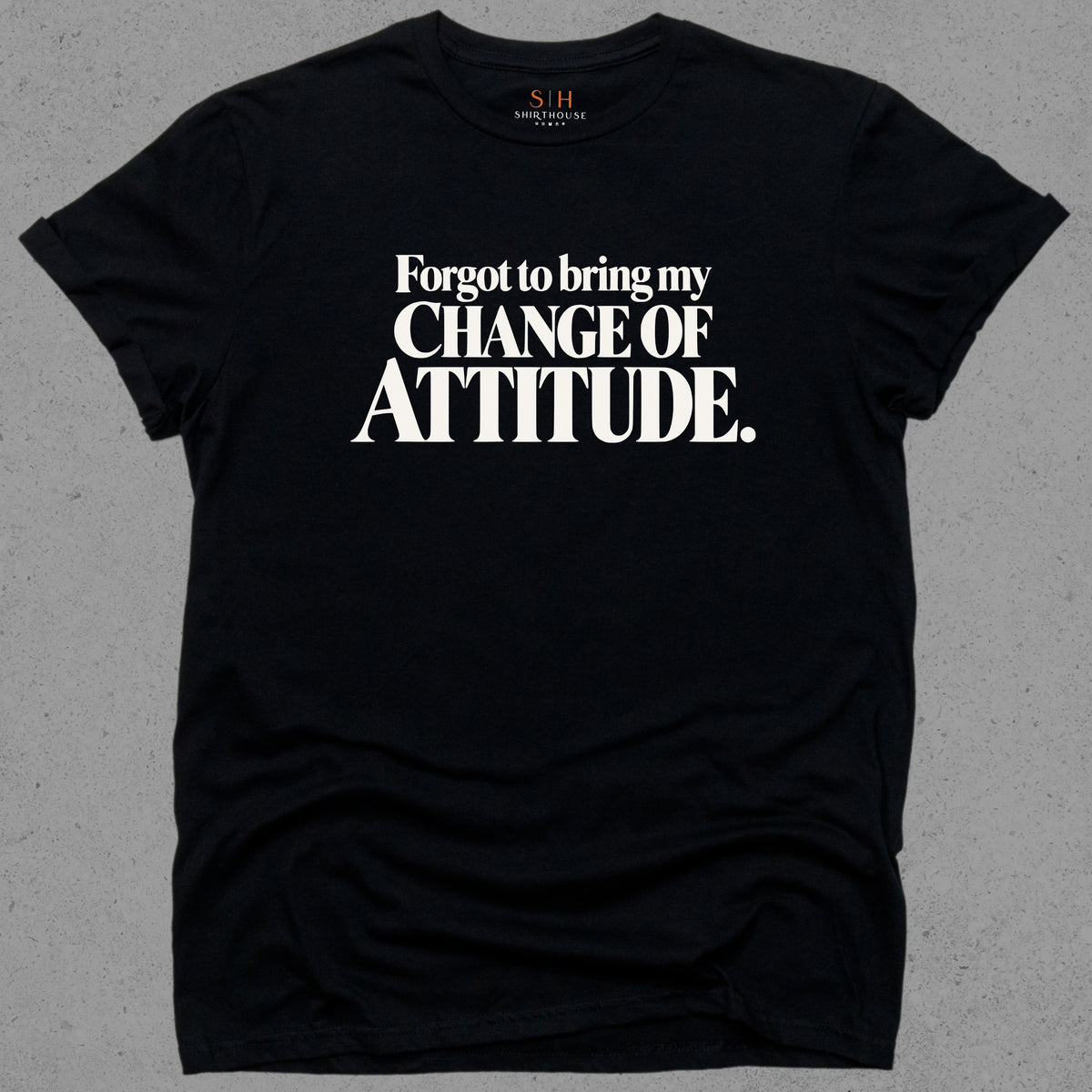 Forgot To Bring My Change of Attitude