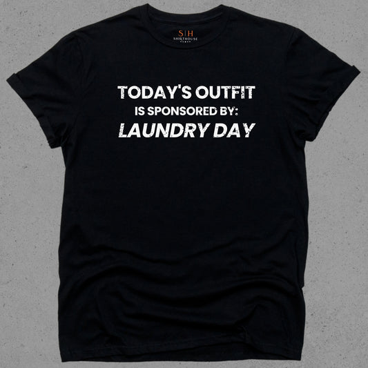 Today's outfit is Sponsored by Laundry Day.