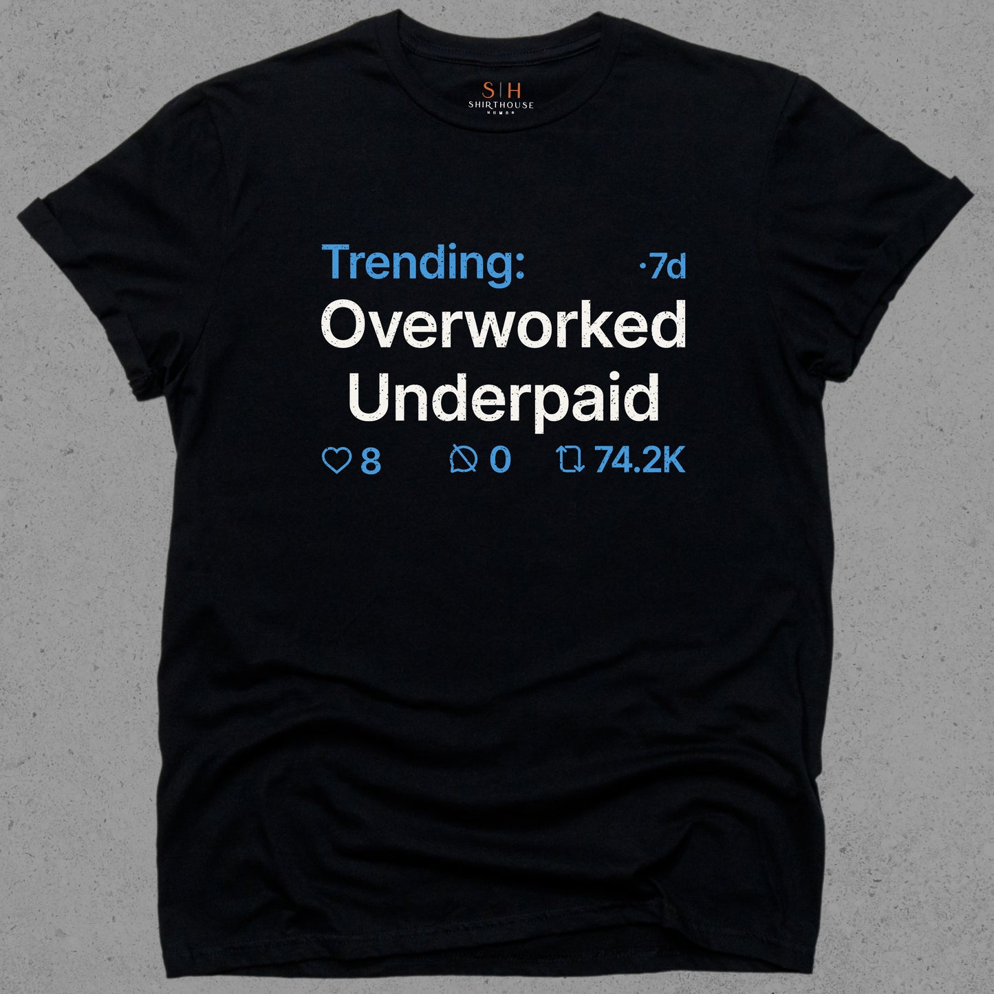 Trending - Overworked underpaid