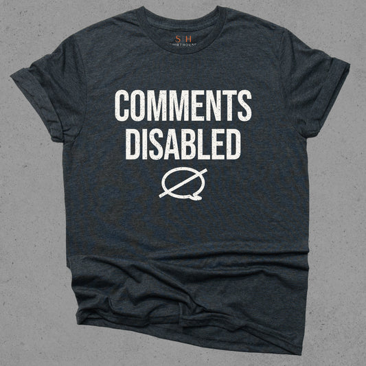 Comments Disabled