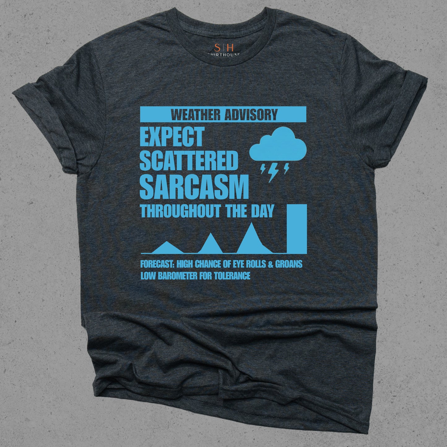 Expect Scattered Sarcasm