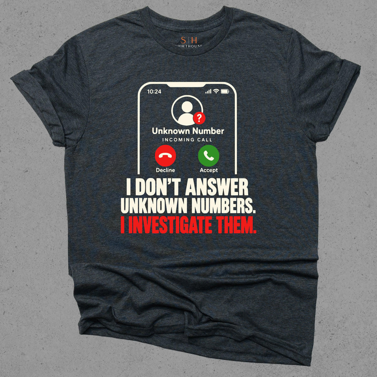 I Don't Answer Unknown Numbers I Investigate them