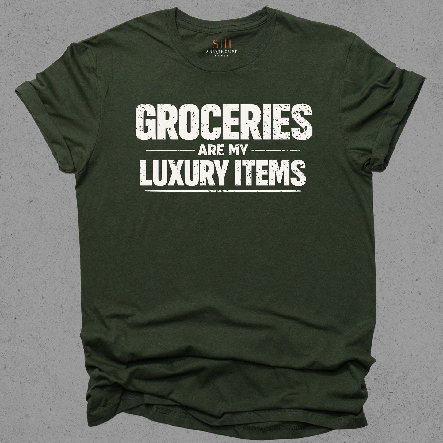 Groceries Are My Luxury Items