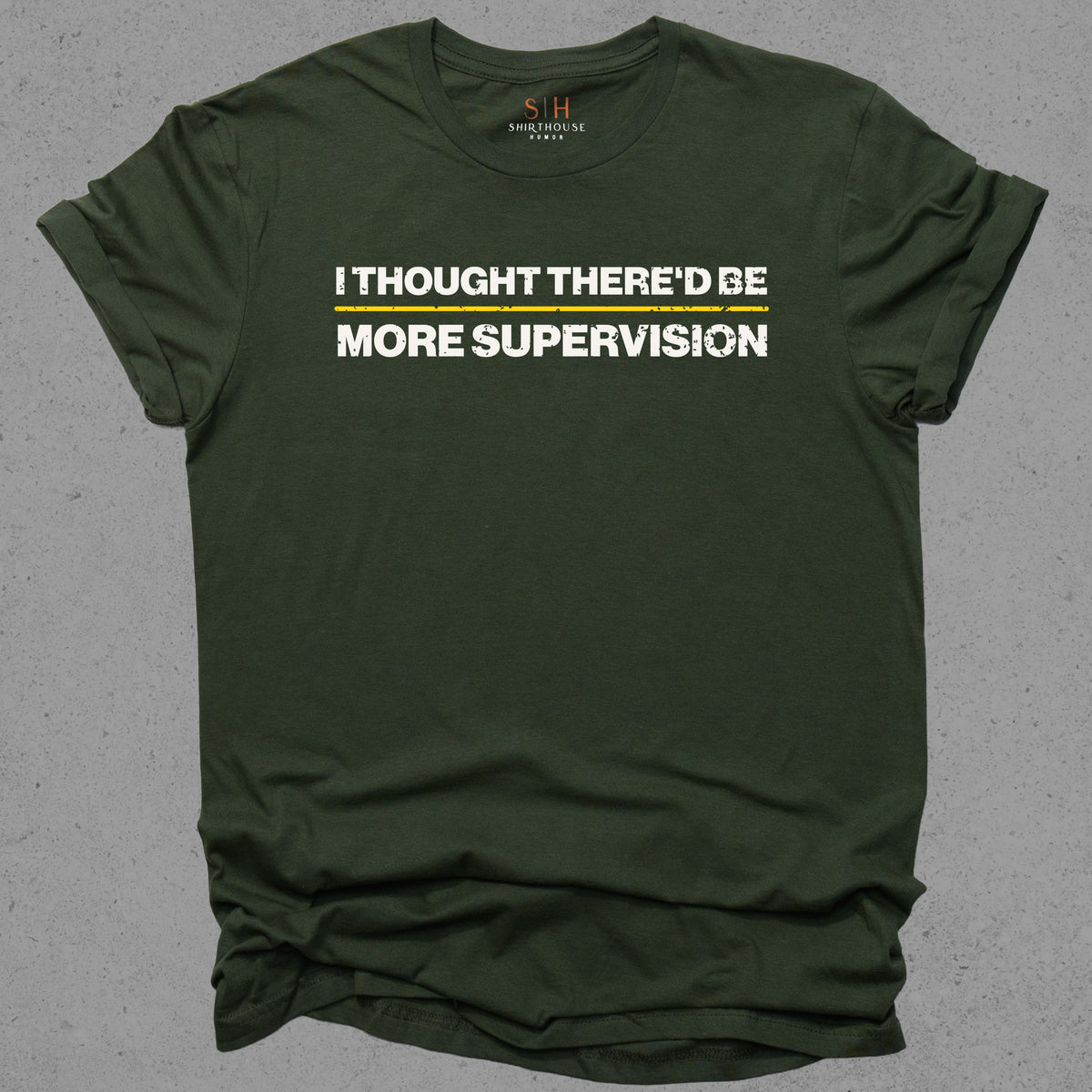 I Thought There'd Be More Supervision