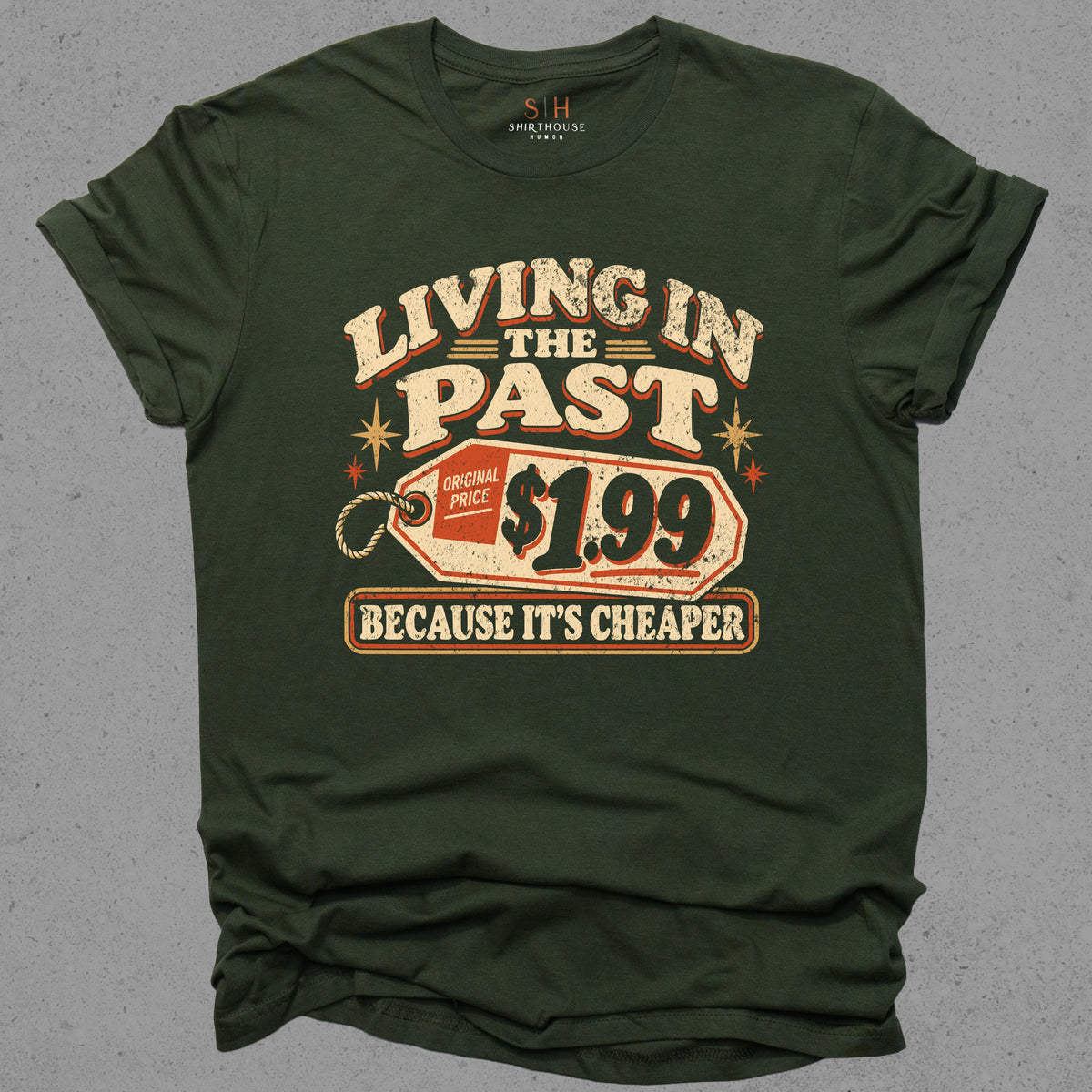 Living in the past because it's cheaper