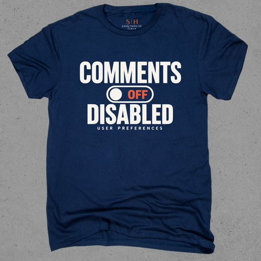 Comments Disabled
