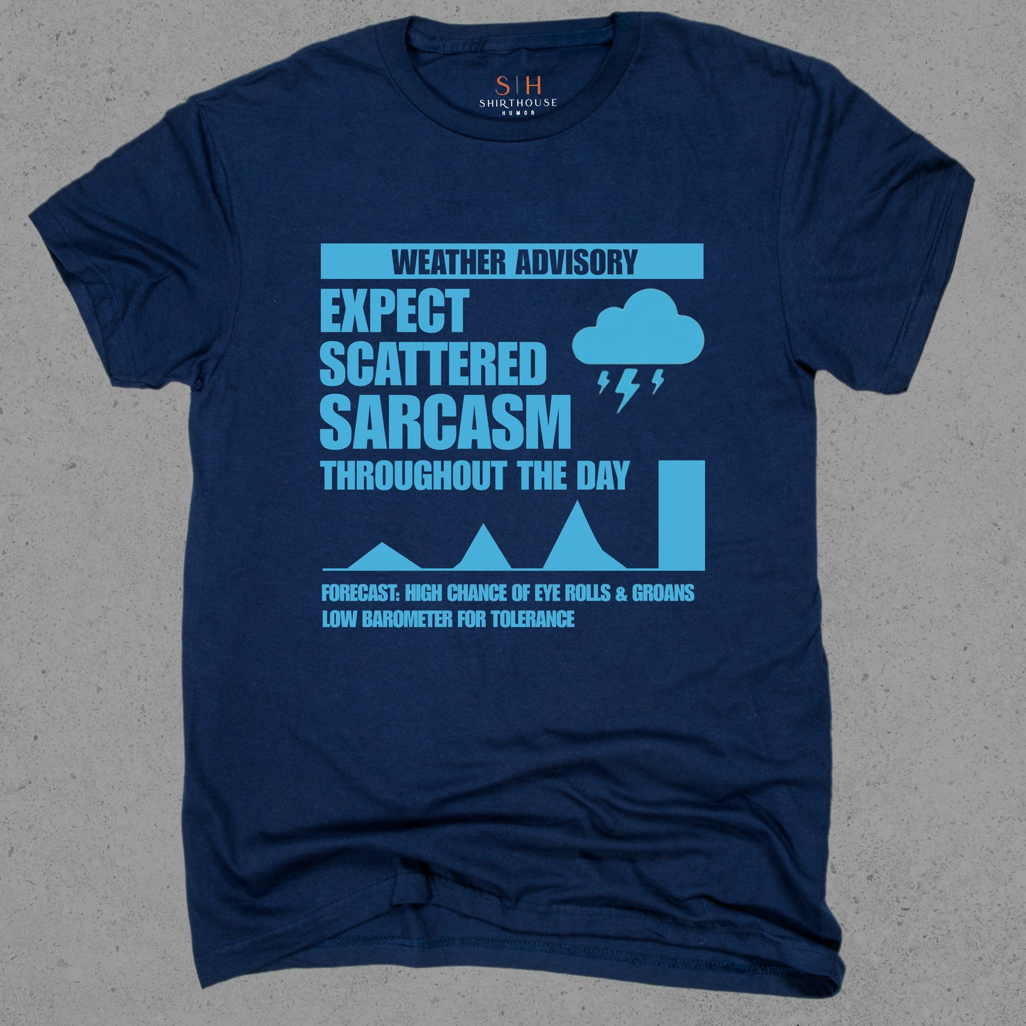 Expect Scattered Sarcasm