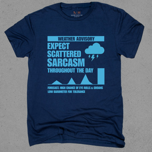 Expect Scattered Sarcasm