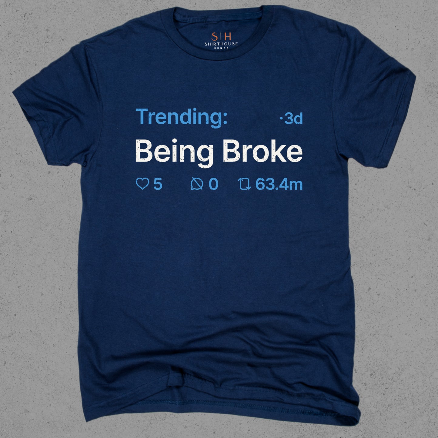 Trending - Being broke