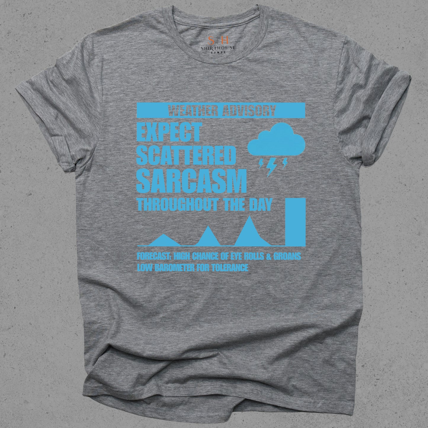 Expect Scattered Sarcasm