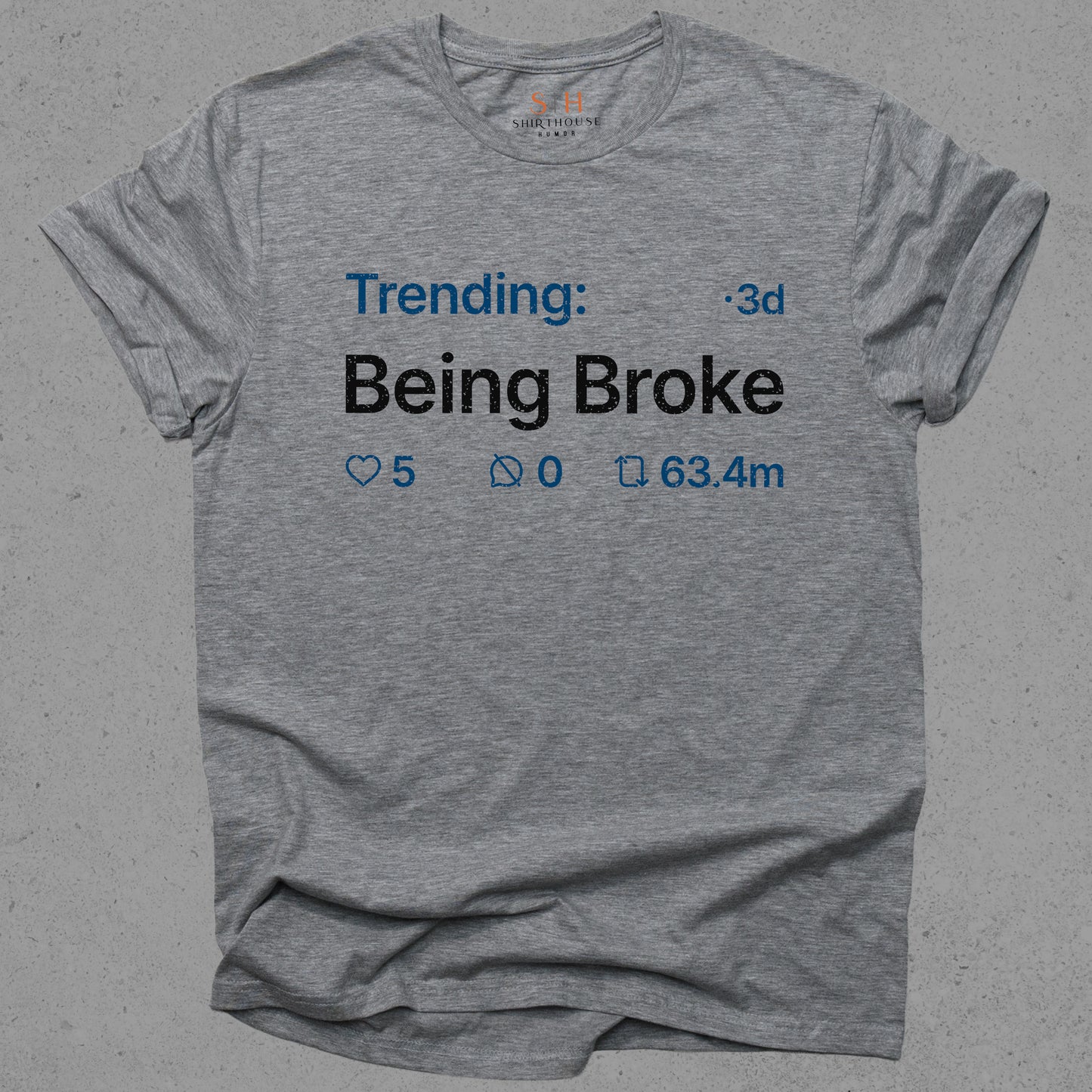 Trending - Being broke