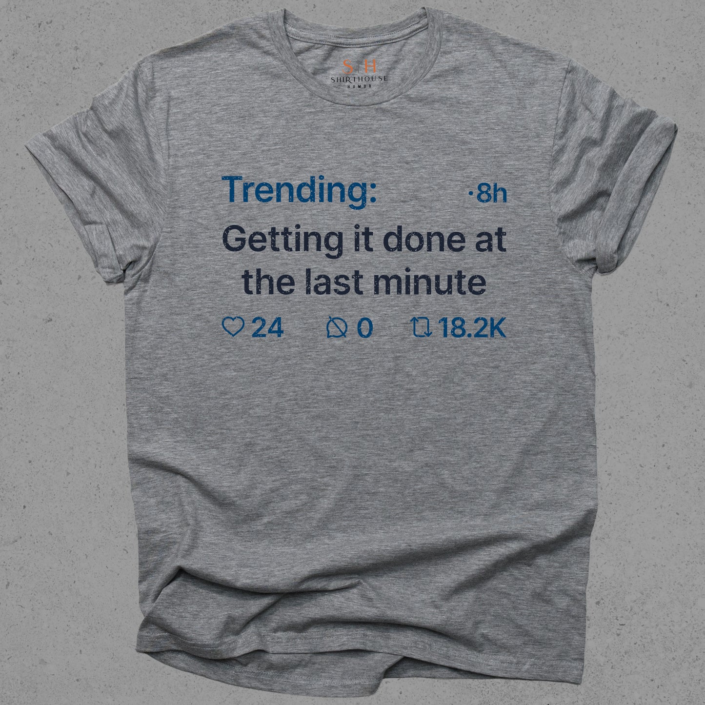 Trending - Getting it done at the last minute