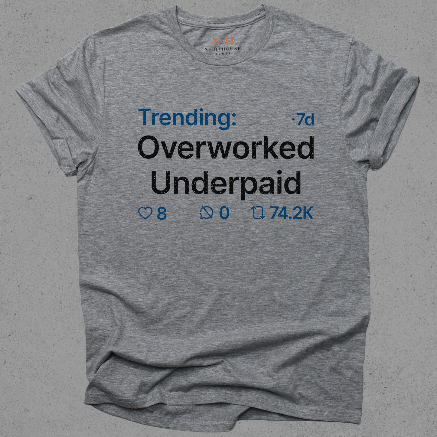 Trending - Overworked underpaid