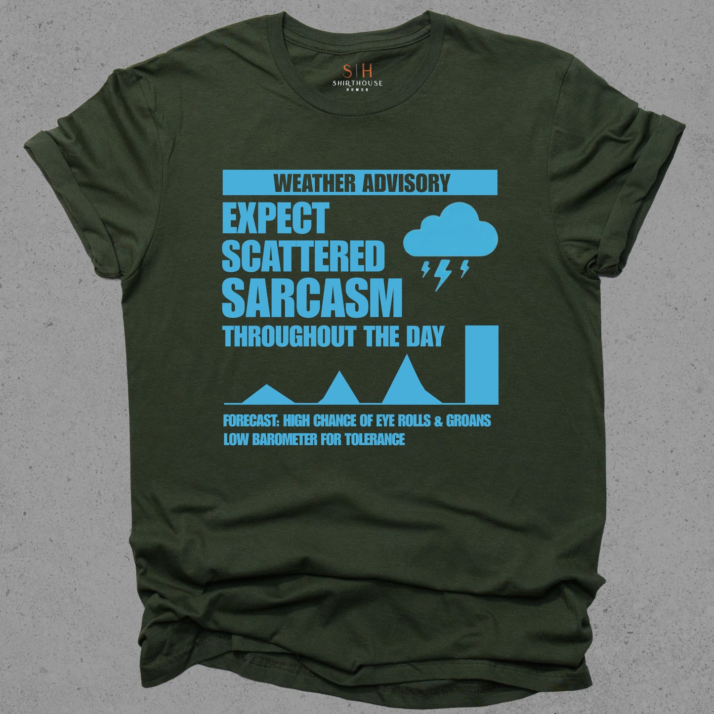 Expect Scattered Sarcasm